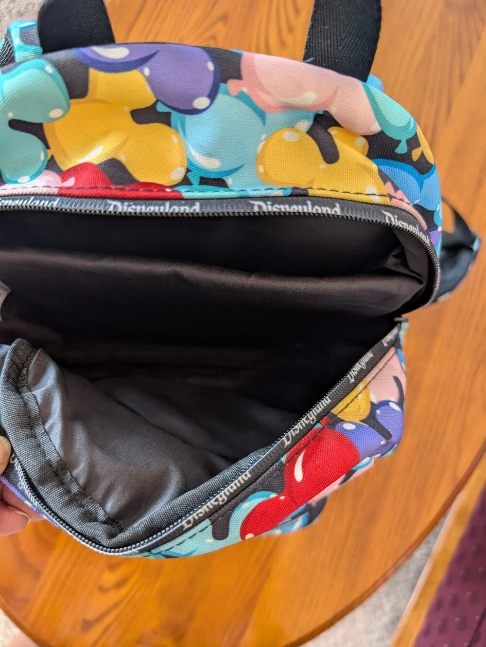 Disney Midsize Backpack - Multicolor Mickey Balloons
